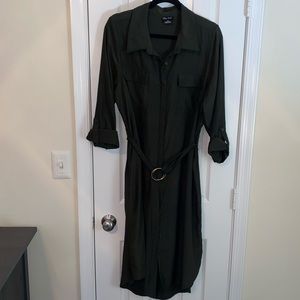 City Chic Shirt Dress